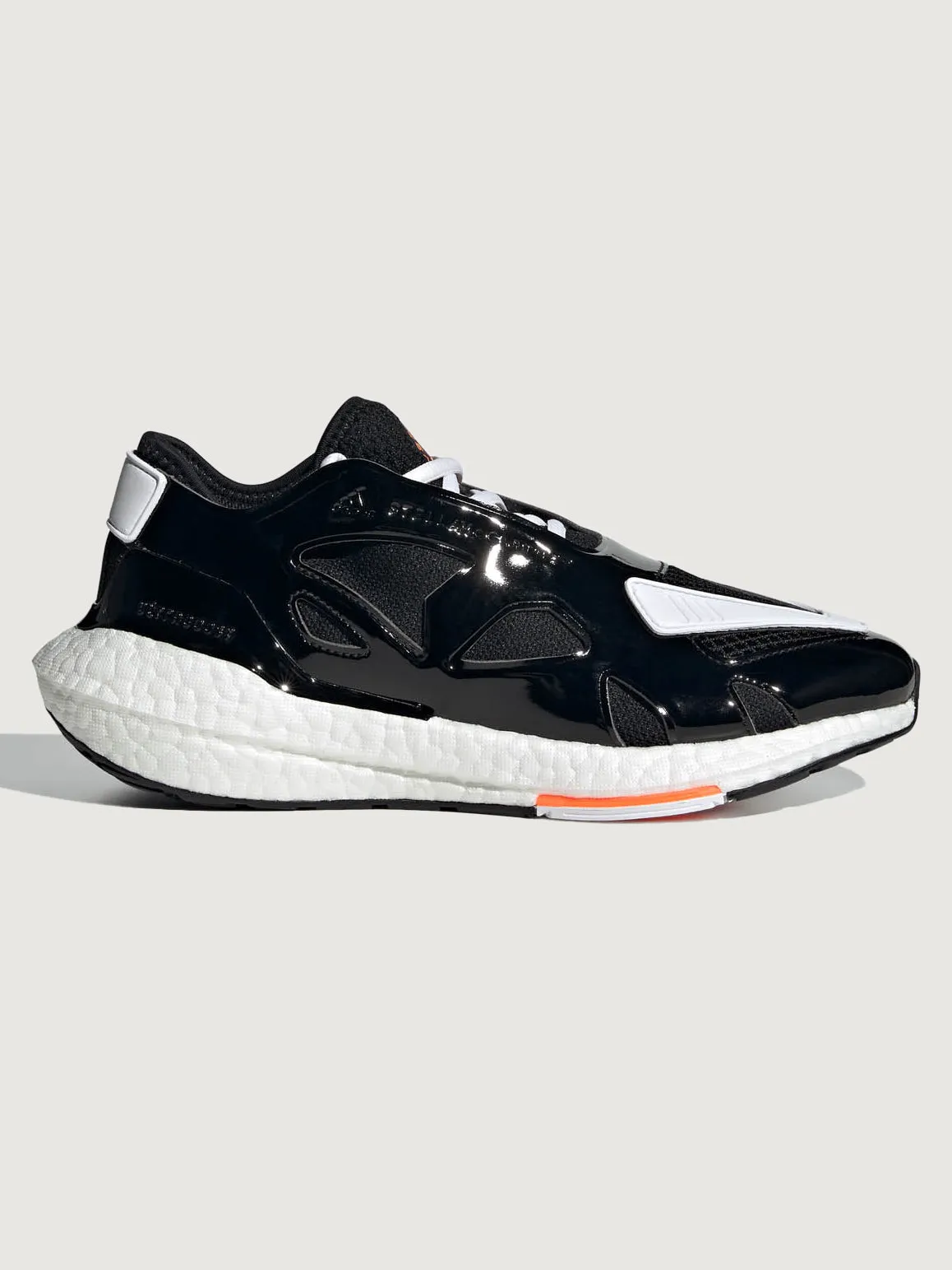 adidas by Stella McCartney ULTRABOOST 22 - CORE BLACK/FTWR WHITE/SIGNAL ORANGE