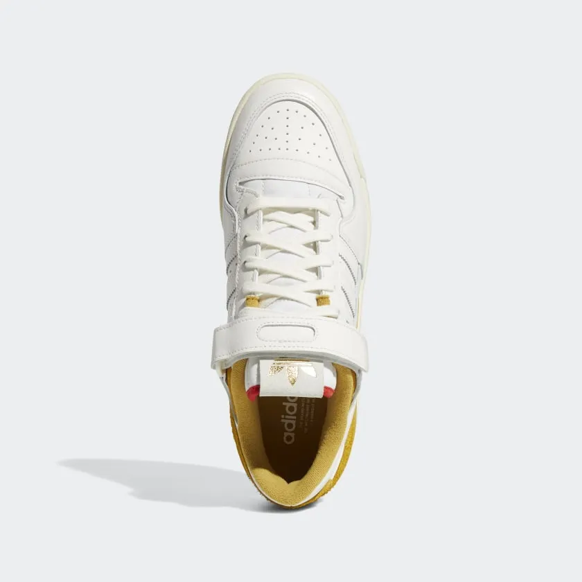 Adidas Forum 84 Low - Cream White / Victory Gold / Red