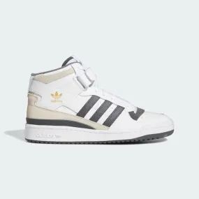 Adidas Forum Mid - Cloud White / Grey Five / Gold Metallic