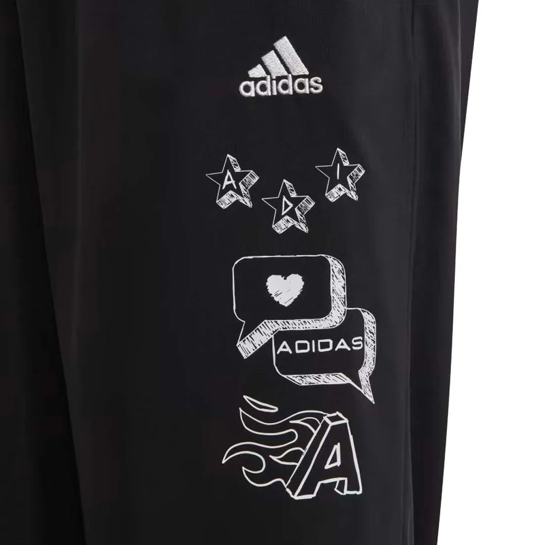 adidas - Kids' (Junior) Brand Love Woven Pants (IA1590)