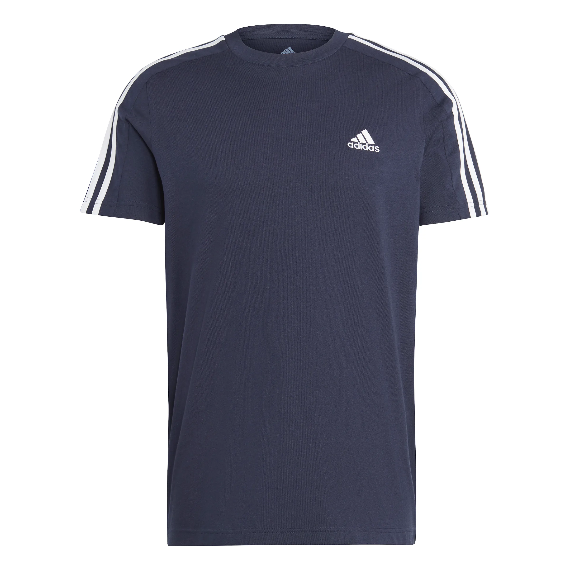 adidas Men's Essentials Single Jersey 3-Stripes Tee