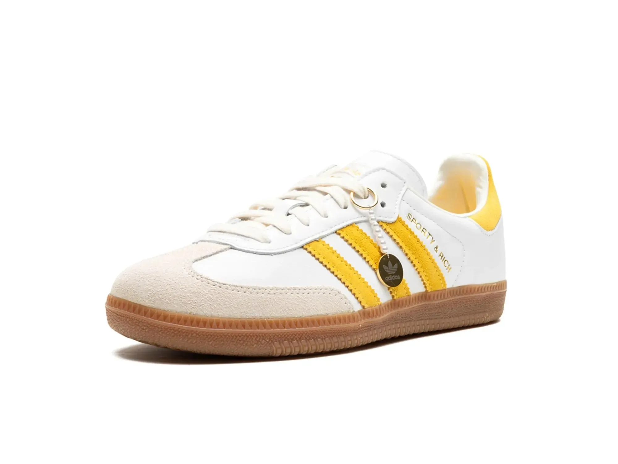 Adidas Samba Sporty & Rich "White Bold Gold"