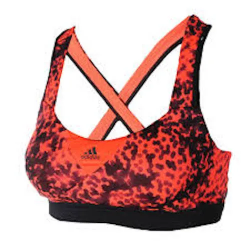 Adidas Supernova Heat Graphic Sports Bra  