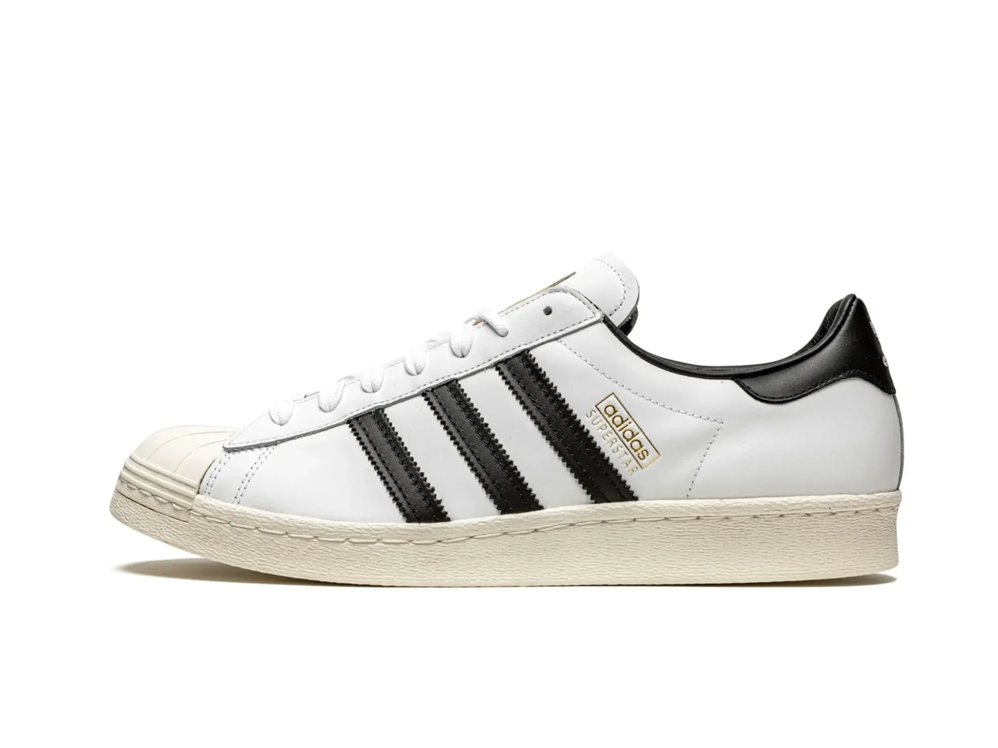 Adidas Superstar 80's X Bape "White Black"