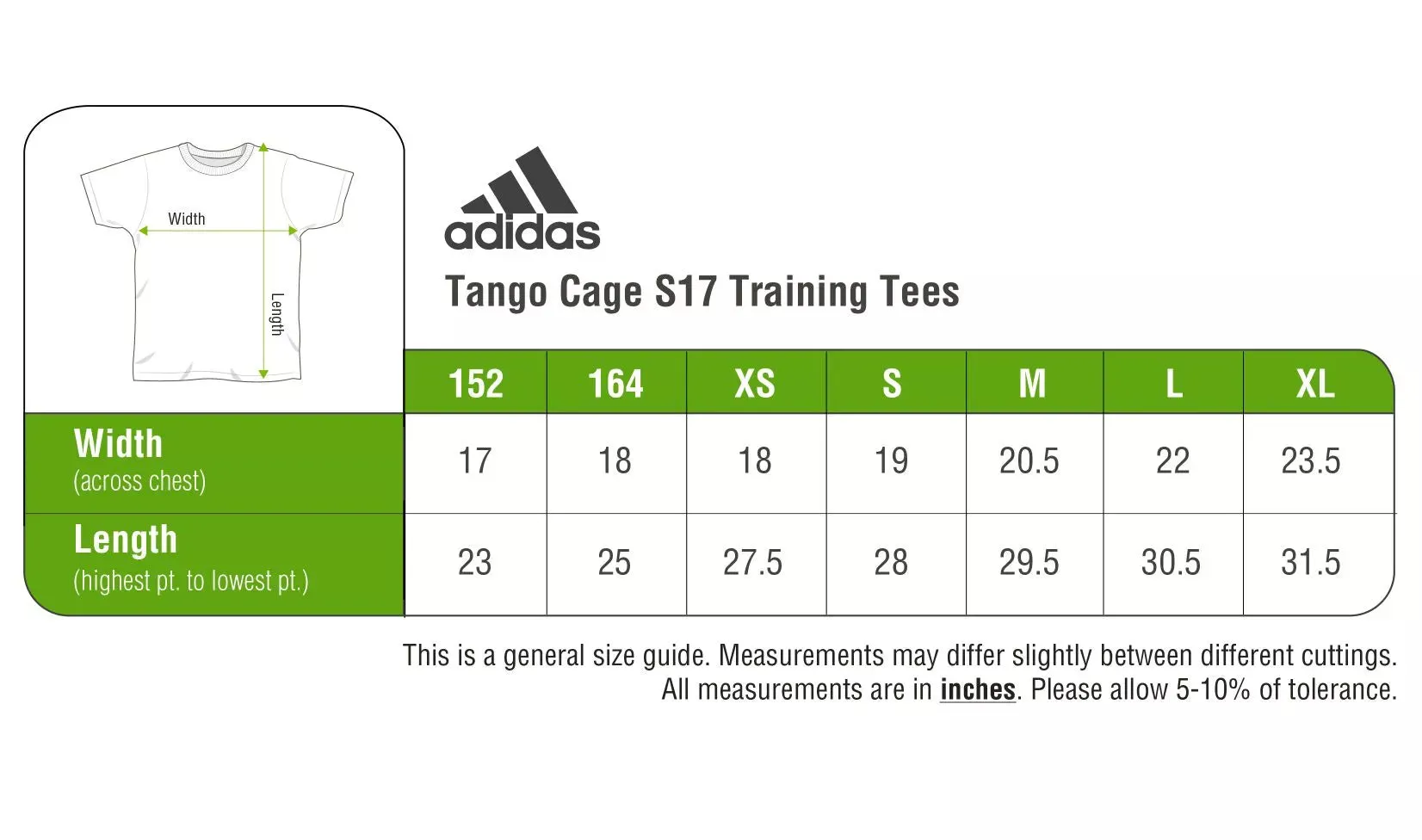 Adidas Tango Cage Jerseys