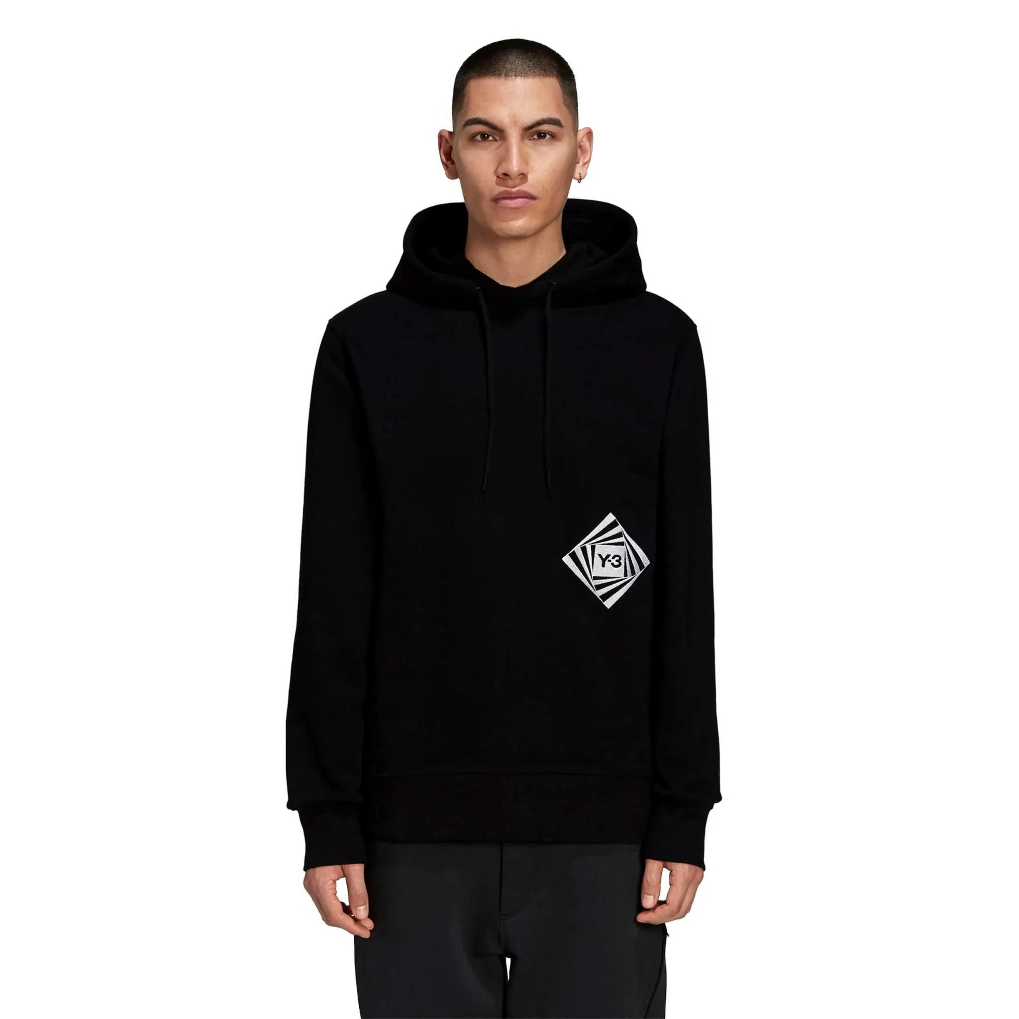 ADIDAS Y-3 CH1 GFX Hoodie Black