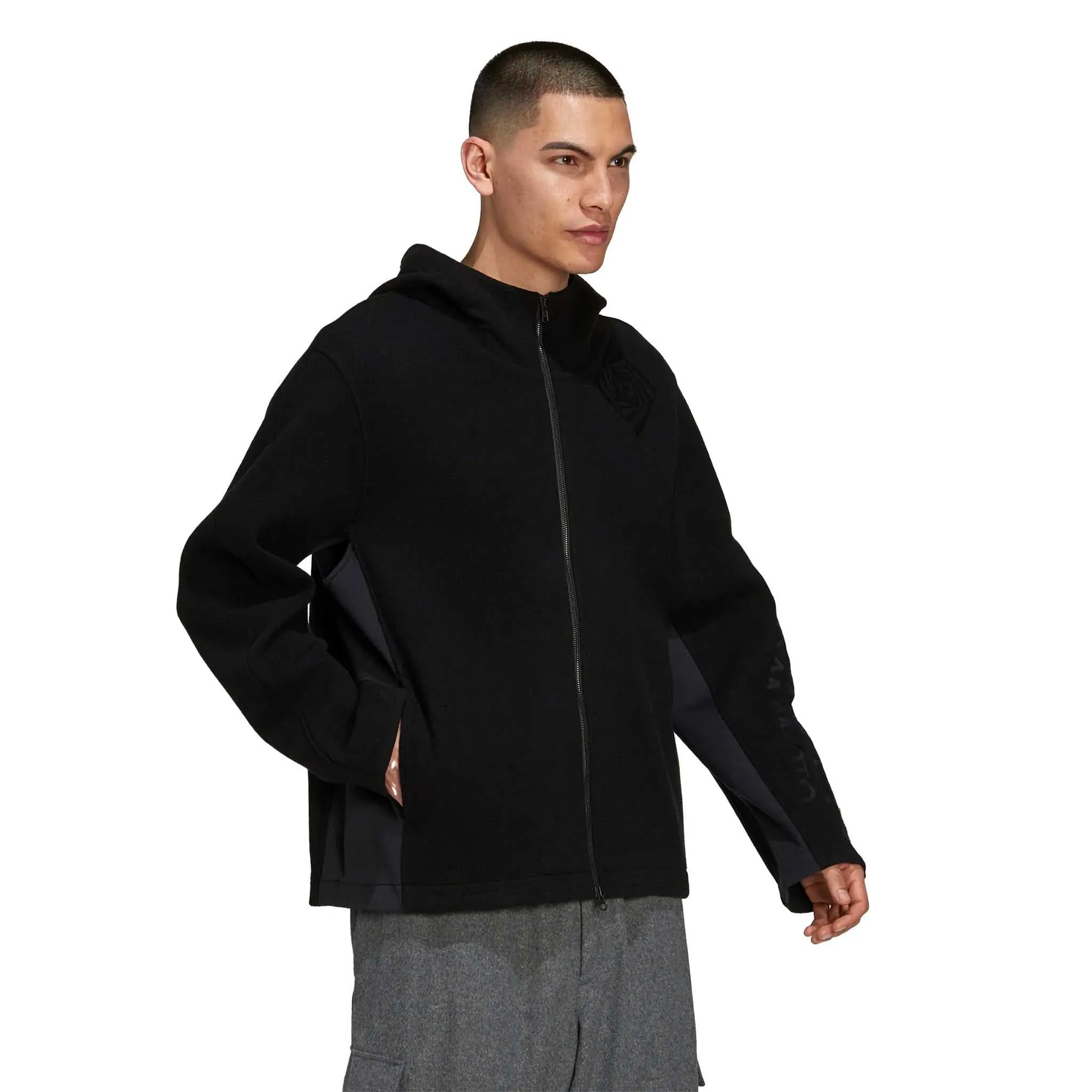 ADIDAS Y-3 CH1 Optimistic Illusions Hoodie Black