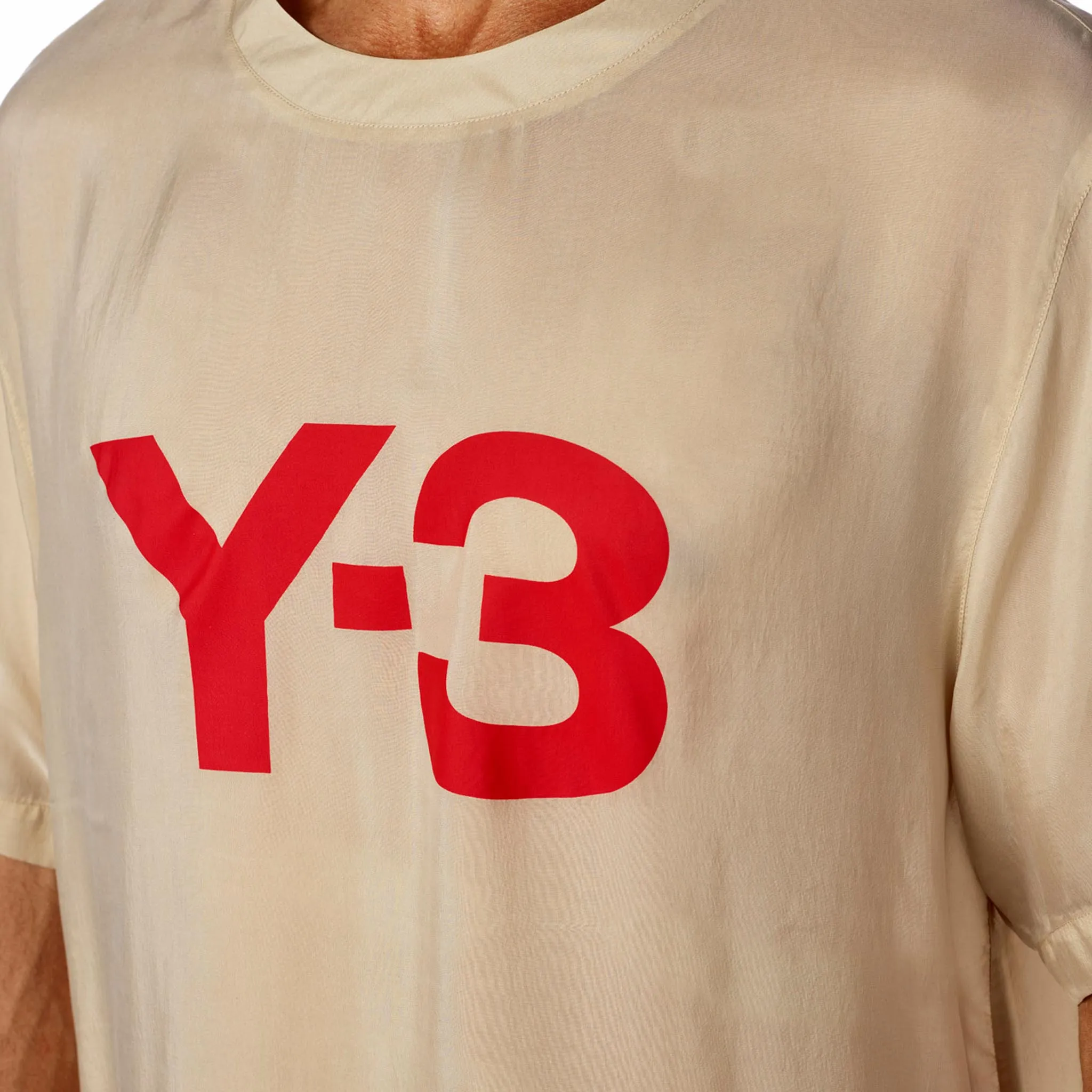 ADIDAS Y-3 CH3 Sanded Cupro SS Tee Sand