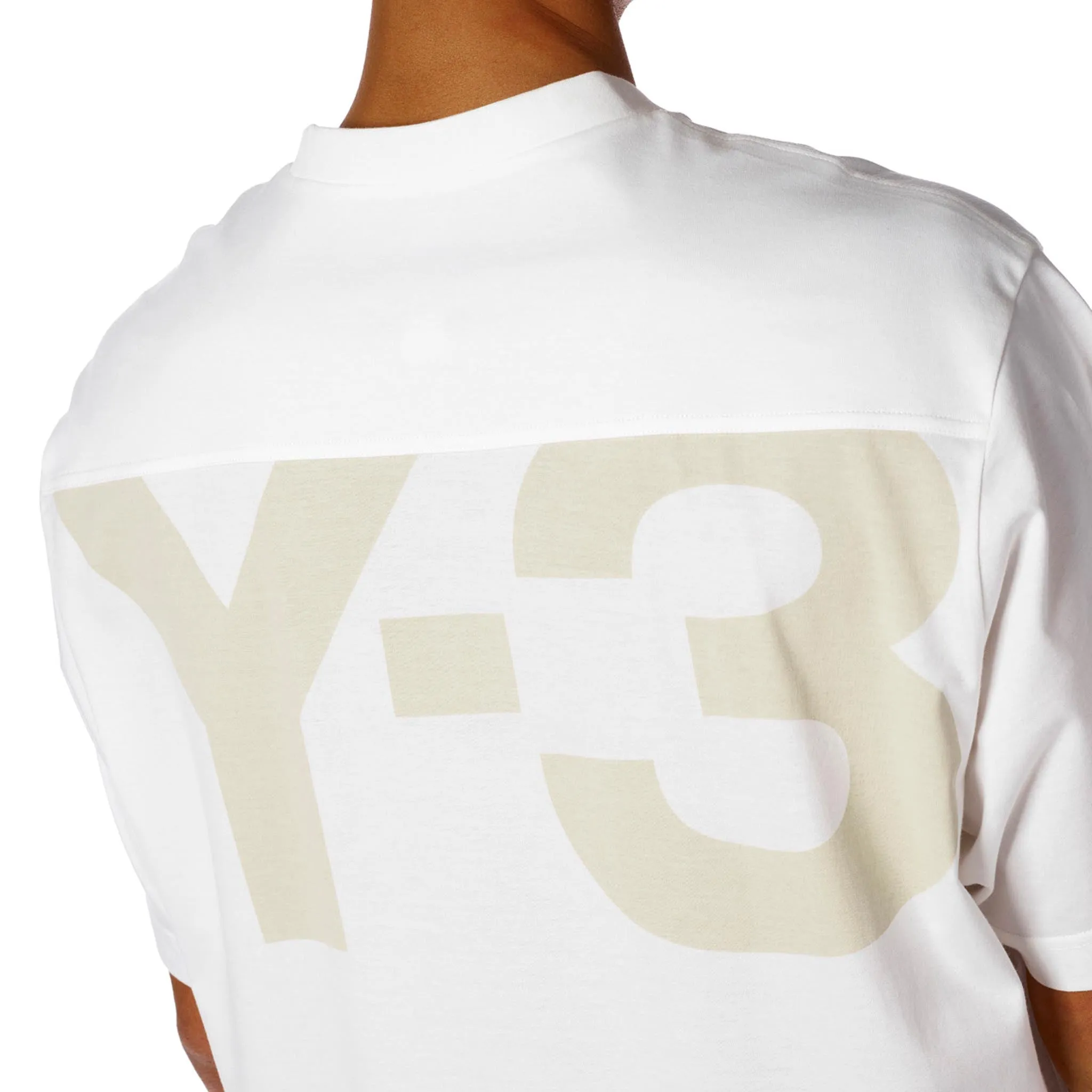 ADIDAS Y-3 Classic Offset Logo SS Tee Core White