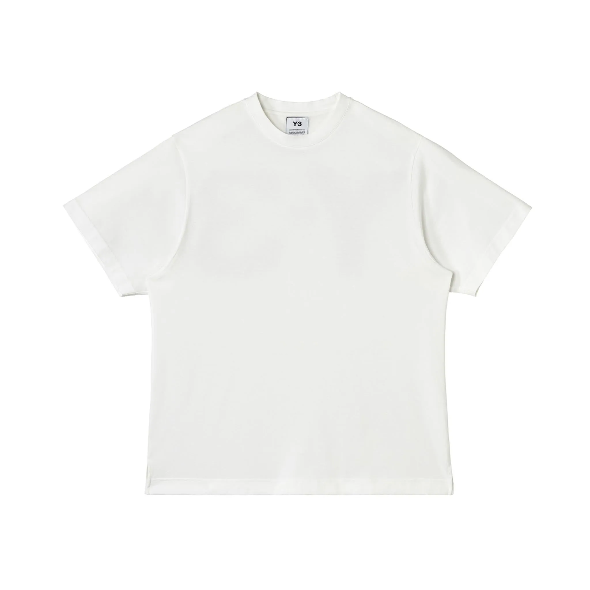 ADIDAS Y-3 Classic Offset Logo SS Tee Core White