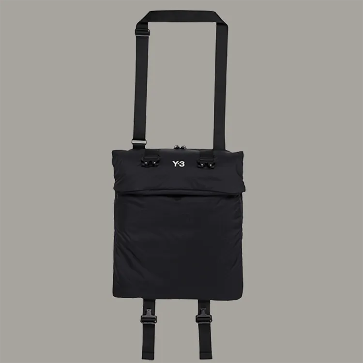 ADIDAS Y-3 Convertible Crossbody Bag Black