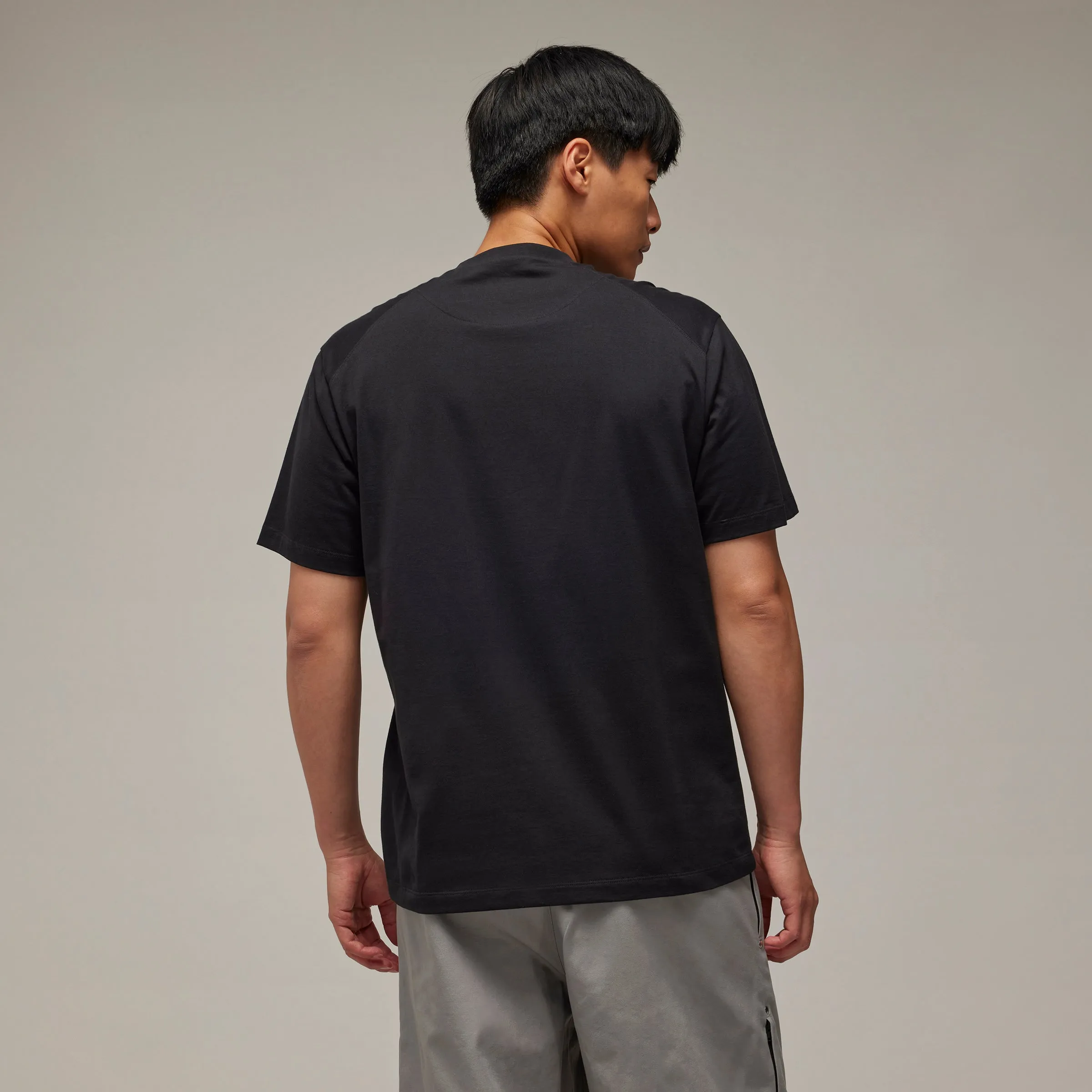 ADIDAS Y-3 Graphic Short Sleeve Tee Black