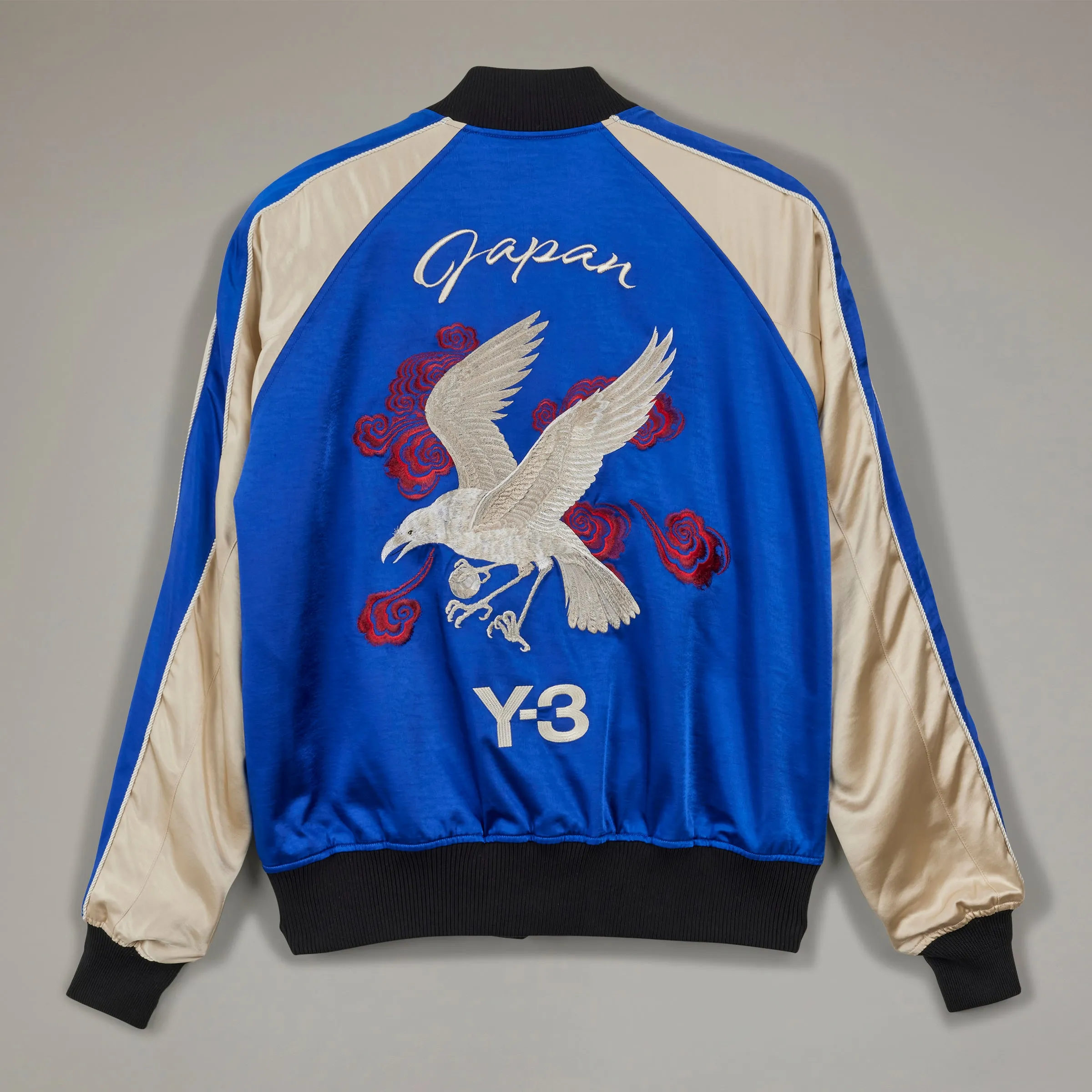 ADIDAS Y-3 JFA Culturewear Souvenir Jacket Blue/Champagne