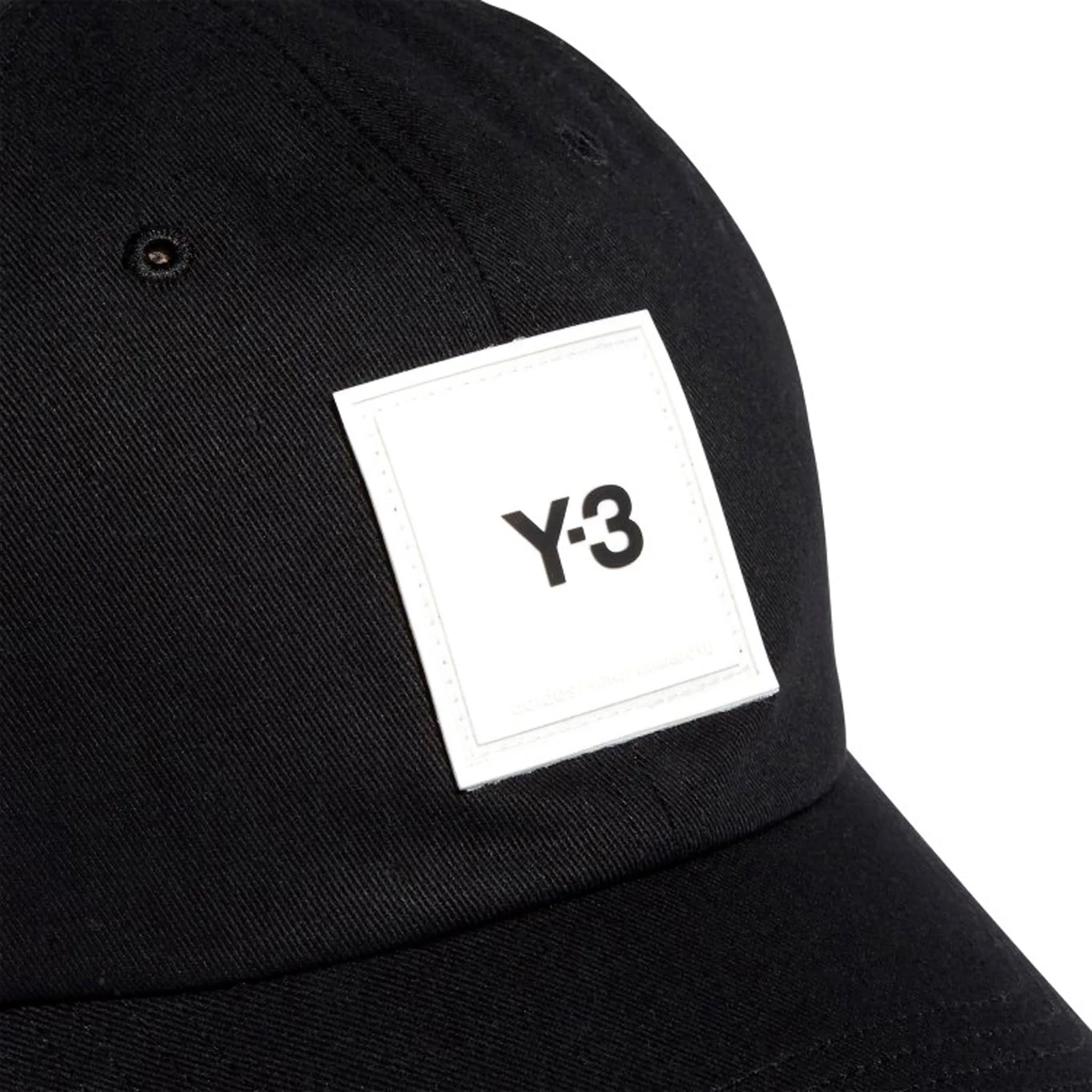 ADIDAS Y-3 Square Label Cap Black