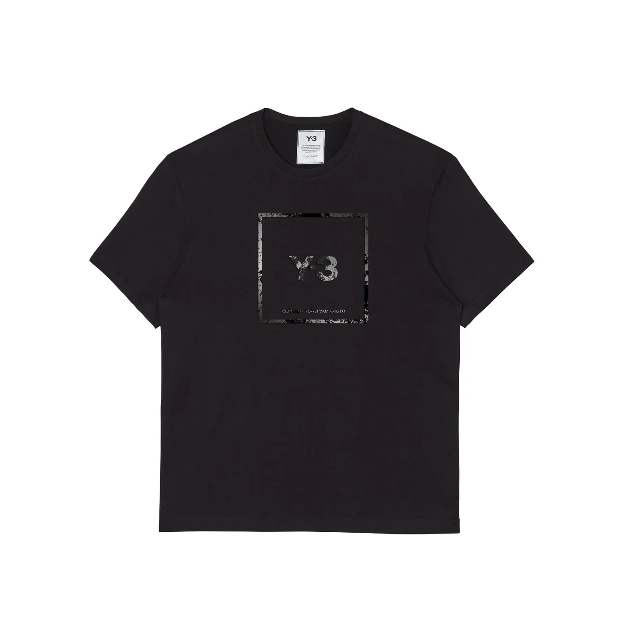 ADIDAS Y-3 Square Tee Black