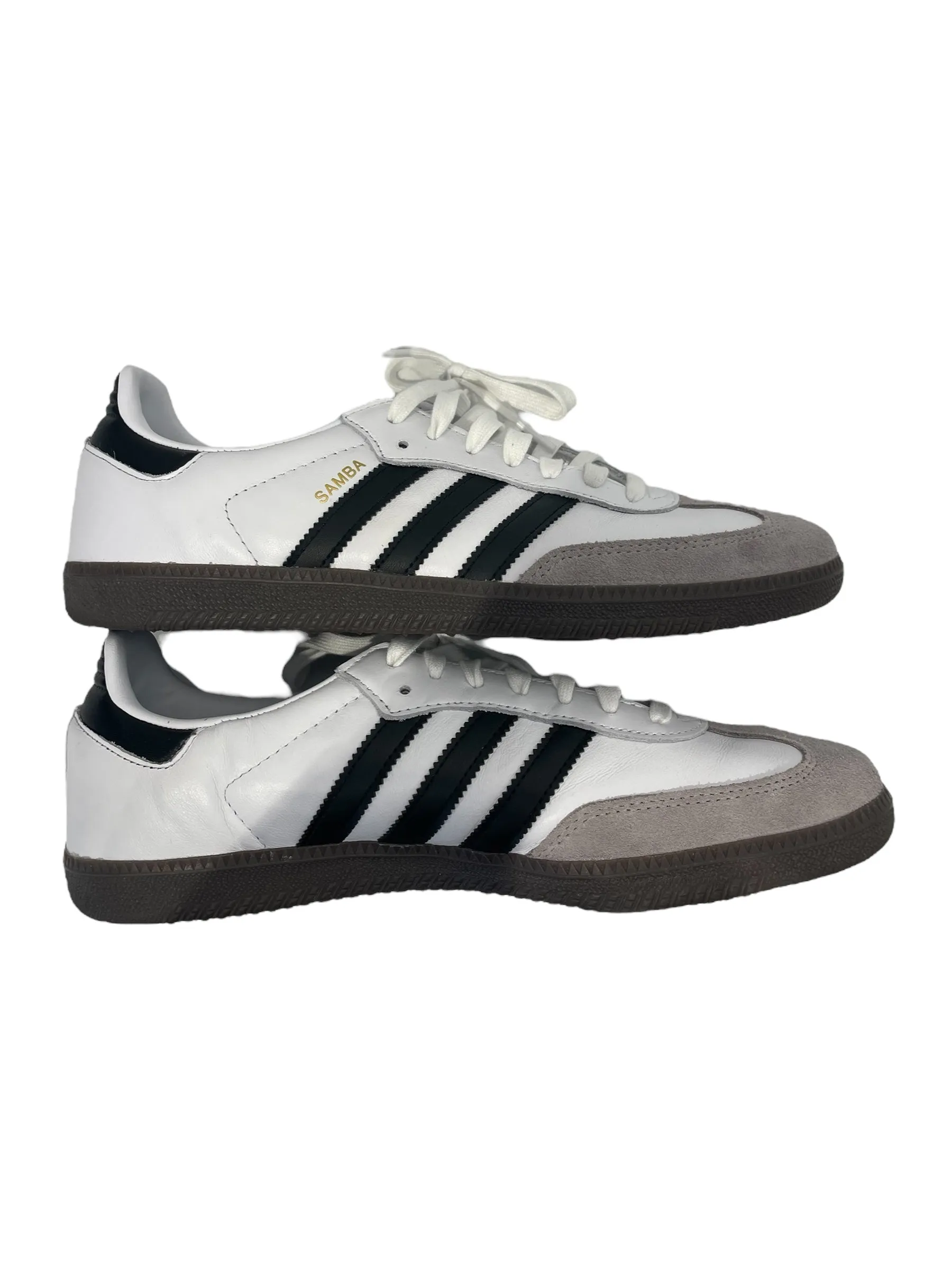 adidas/Low-Sneakers/US 10.5/Nylon/WHT/ADIDASSAMBA