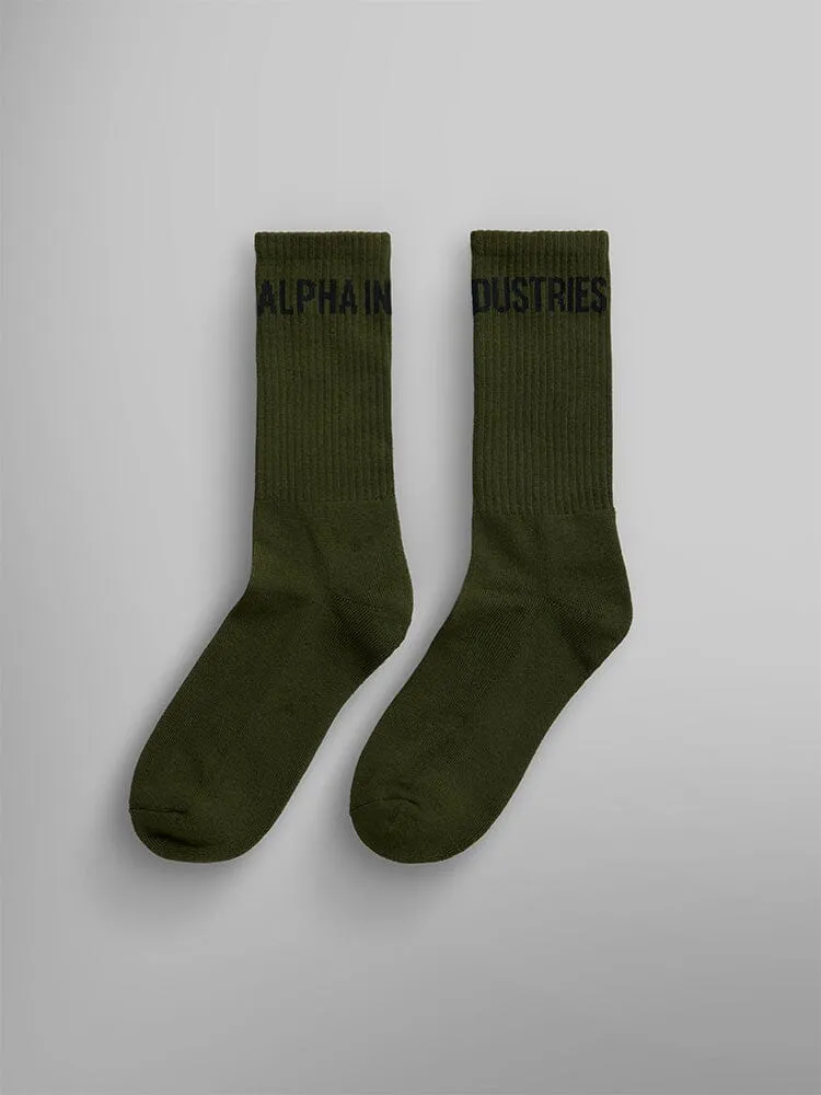 ALPHA LOGO SOCKS