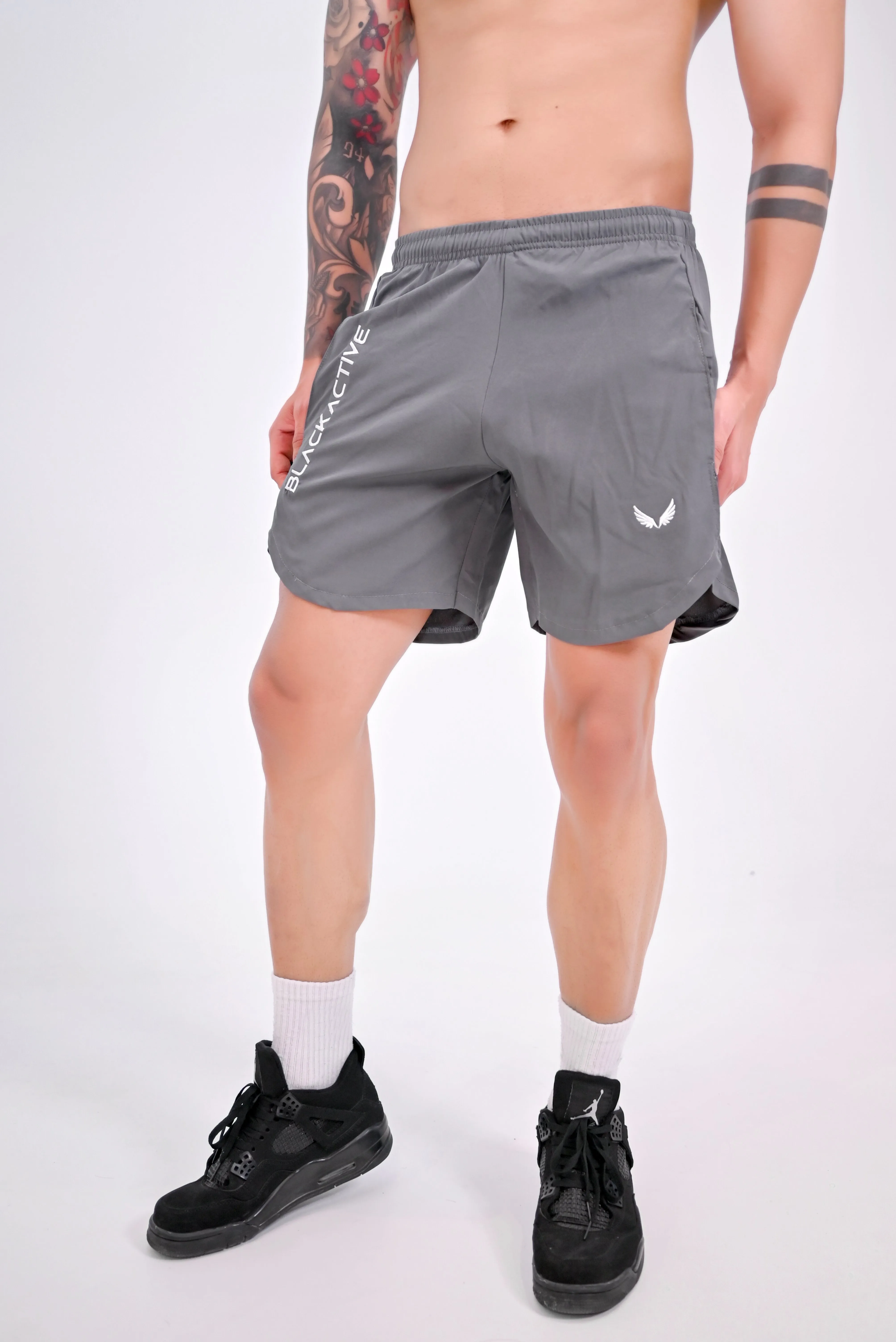 APEX SHORTS - GREY