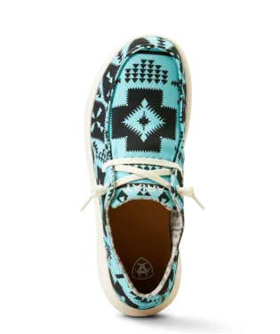 Ariat Hilo Turquoise Saddle Blanket Shoe Style 10047017