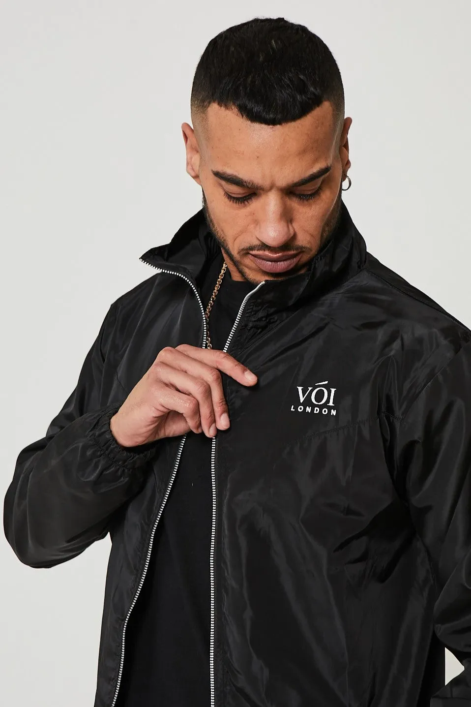 Ashbridge Windbreaker Jacket - Black