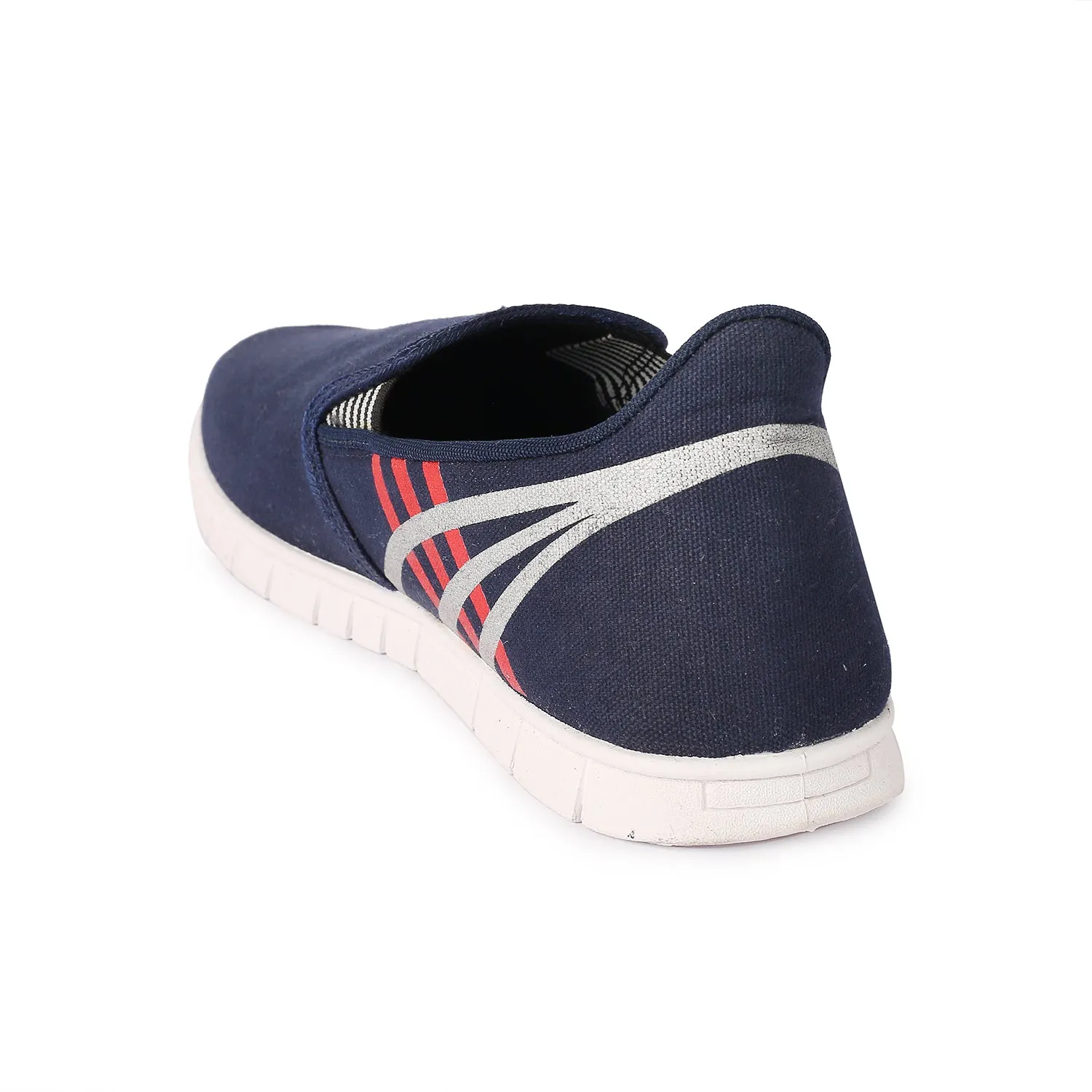 Avant Flex Active Lifestyle Slip On Shoes - Navy