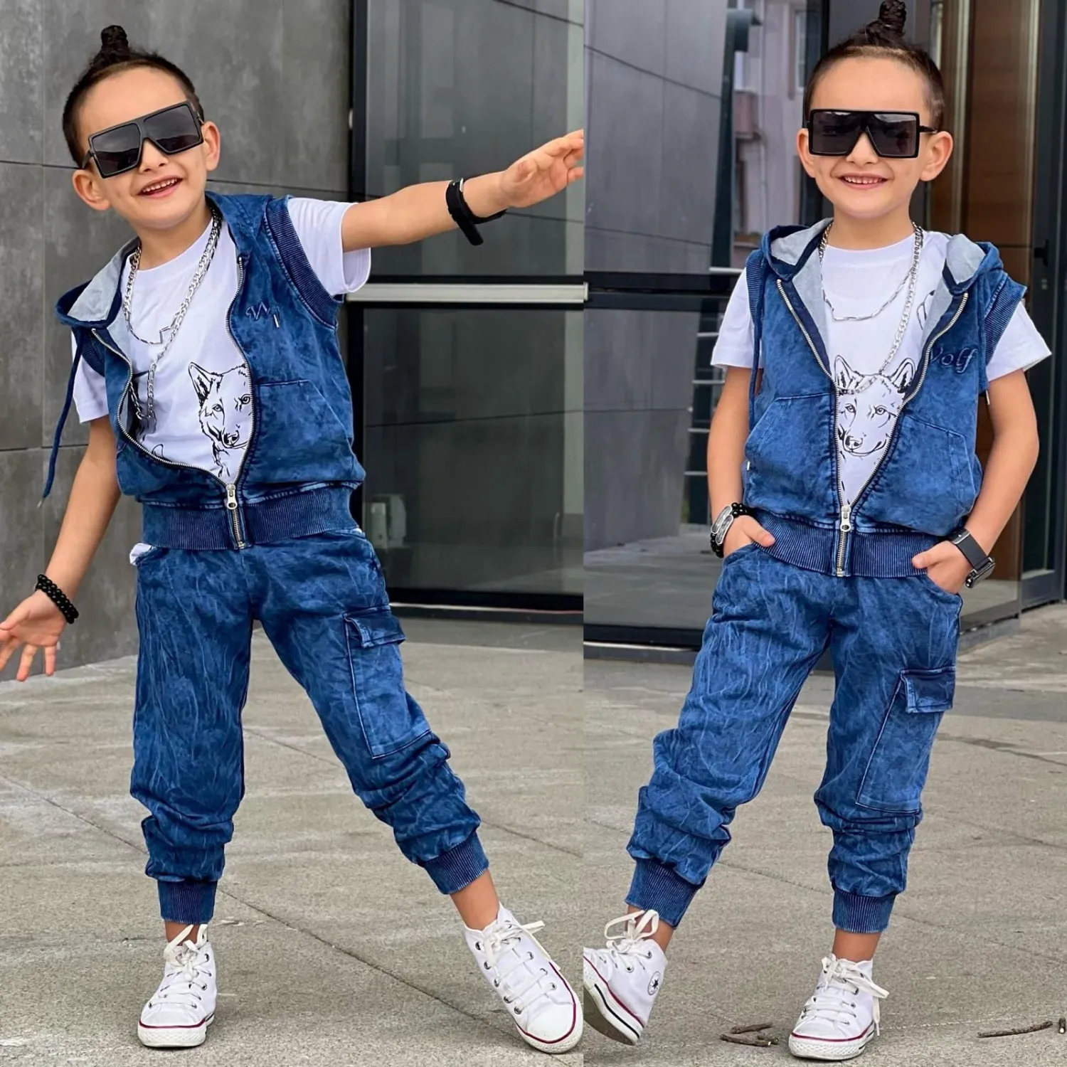 Bad Wolf Boys Jeans Set