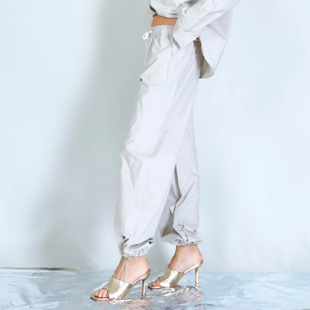 Baggy pants with drawstring wholesale