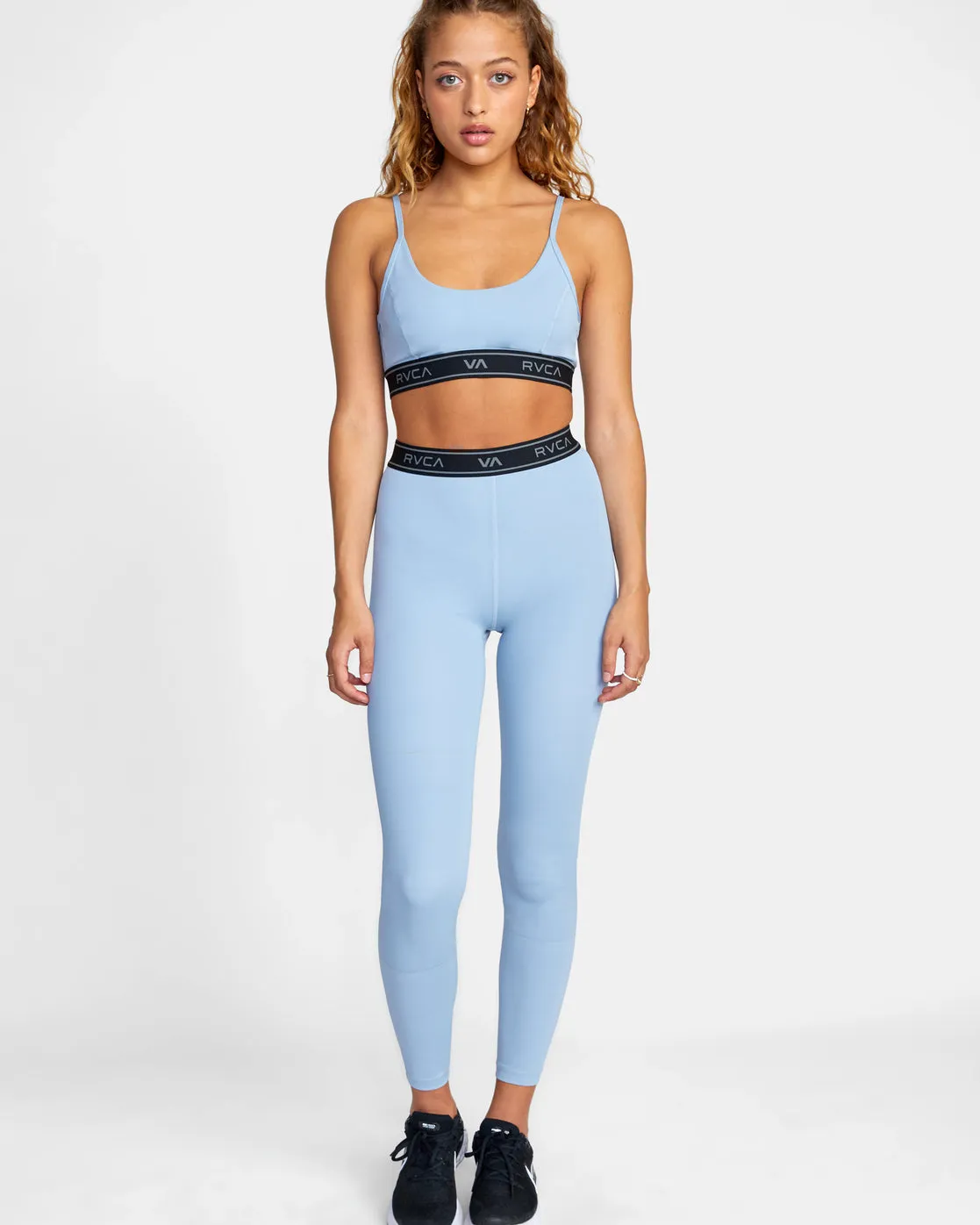 Base Workout Leggings - Muted Blue