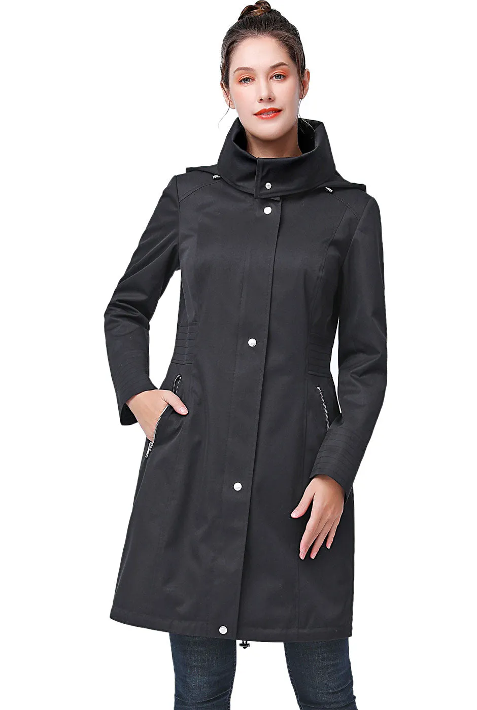 BGSD Women Anais Waterproof Hooded Anorak