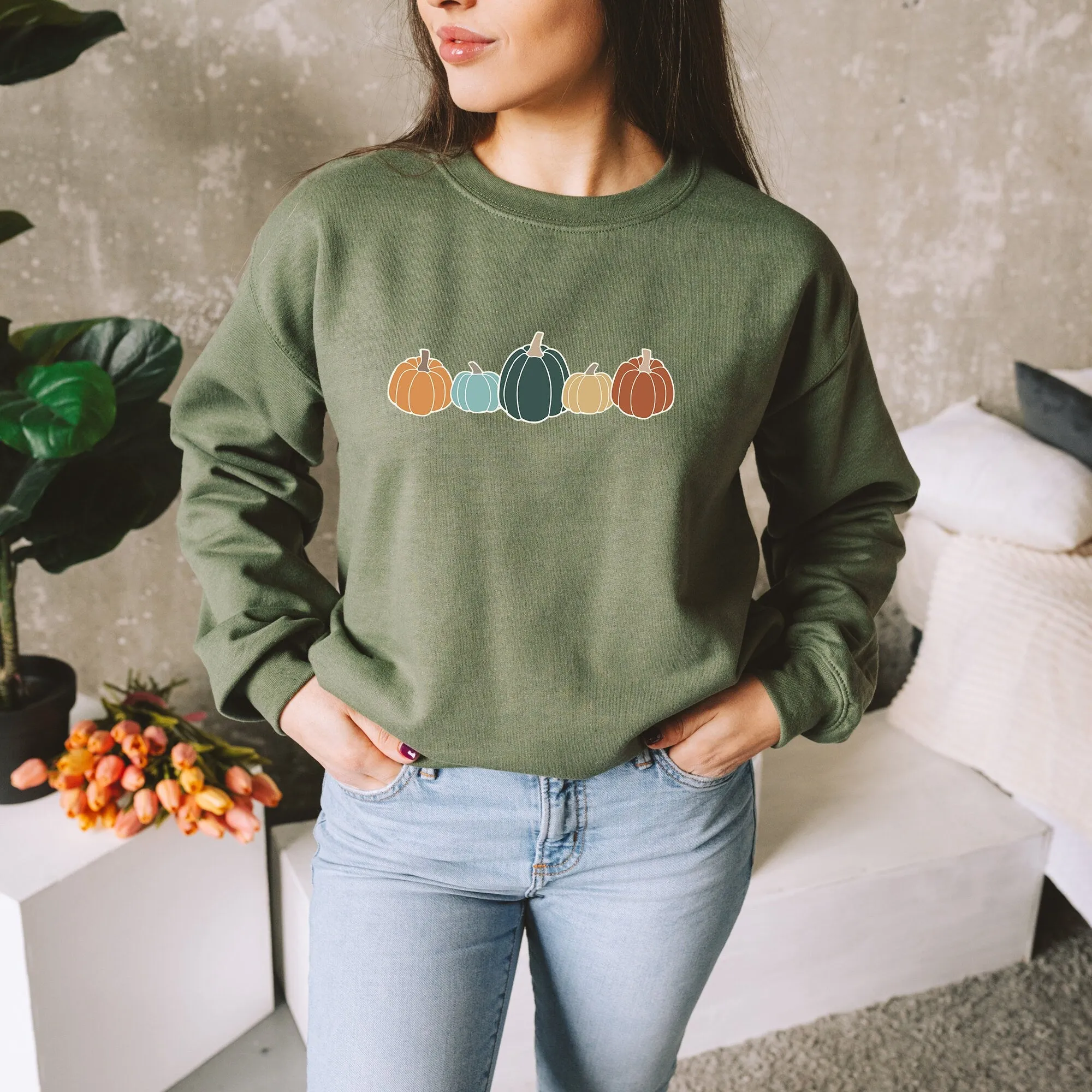 Boho Pumpkin Sweatshirt