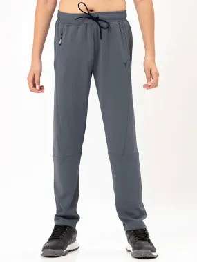 Boys Solid Slim Fit Trackpants with TECHNO GUARD