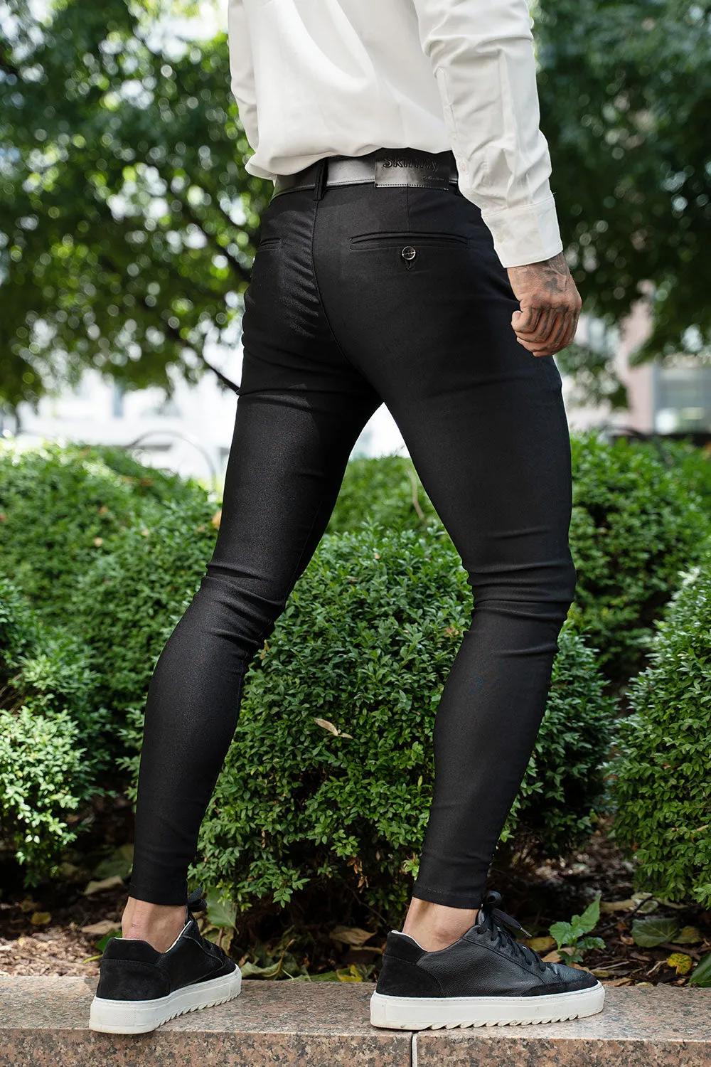 Buy $80 Free Shipping Black Stretch Pants