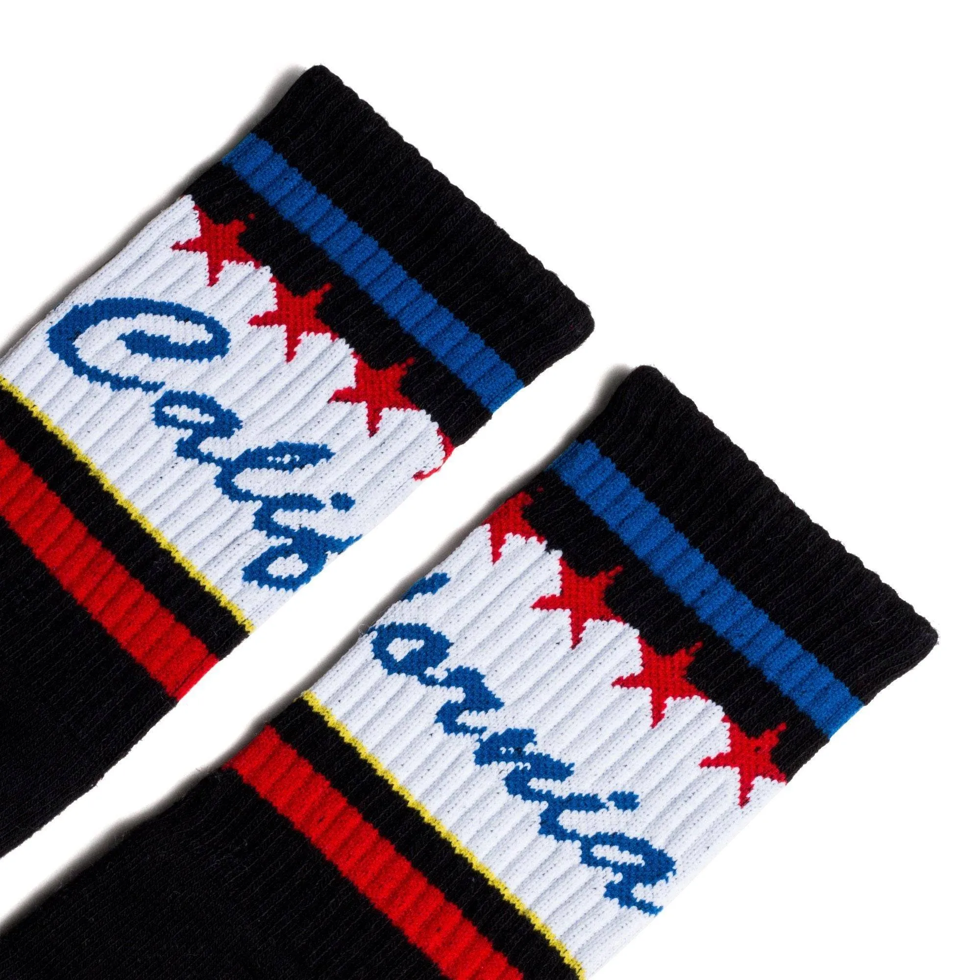 Cali Words Socks | Black