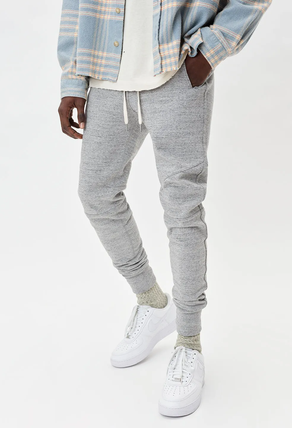 Cashmere Fleece Escobar Sweatpants / Heather Grey