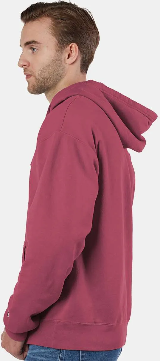 Champion Garment Dyed Hooded Sweatshirt