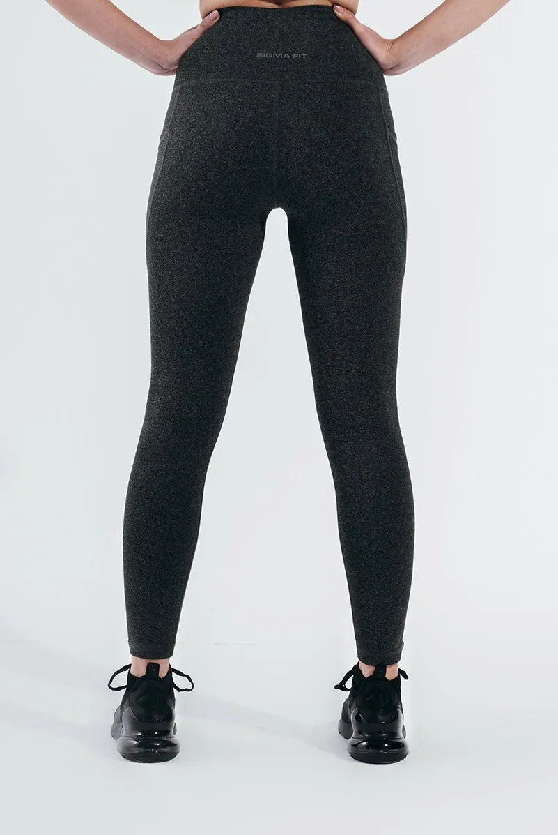 Charcoal Crucial Basic Leggings