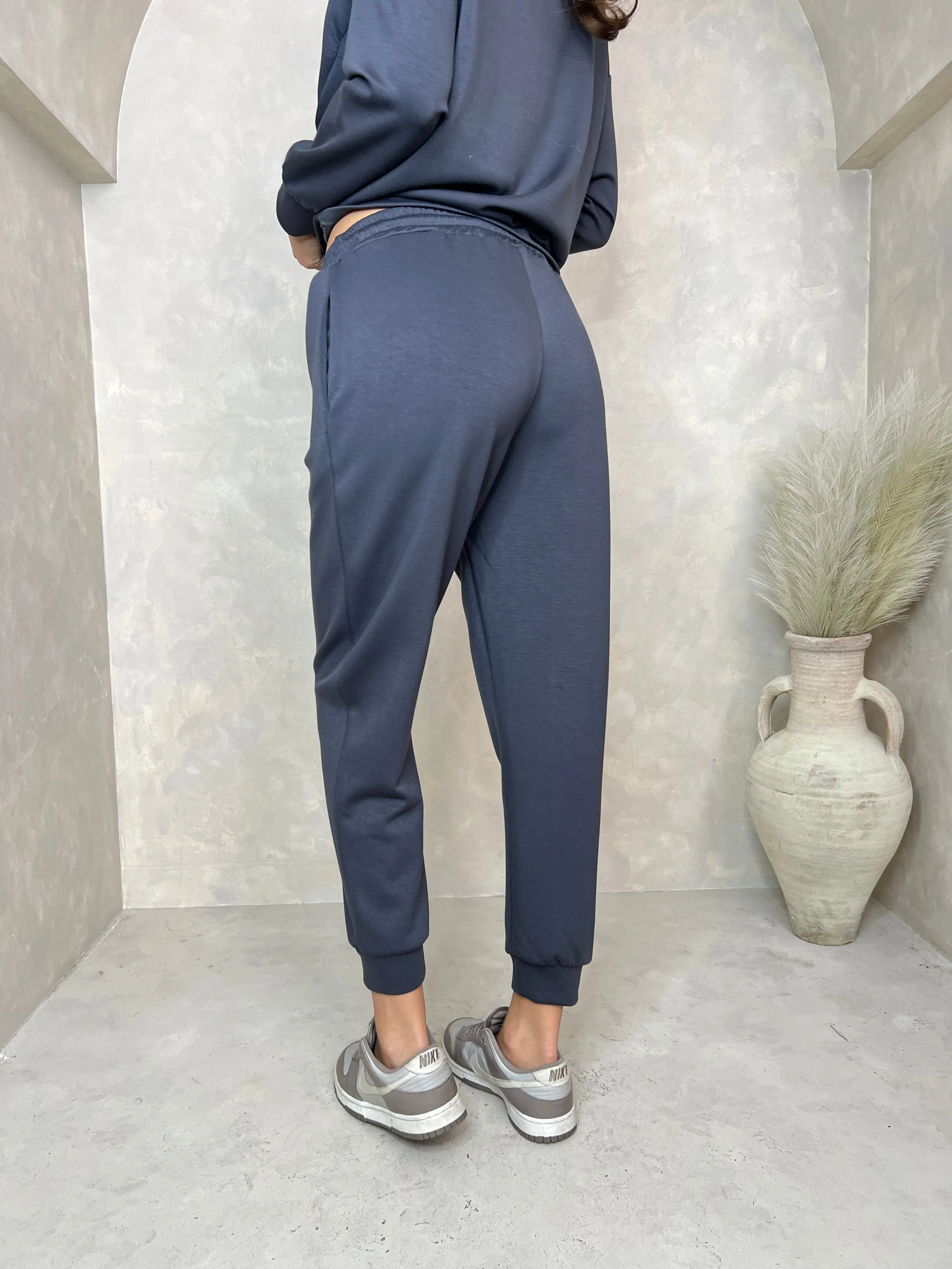 Charcoal Drawstring Jogging Bottoms