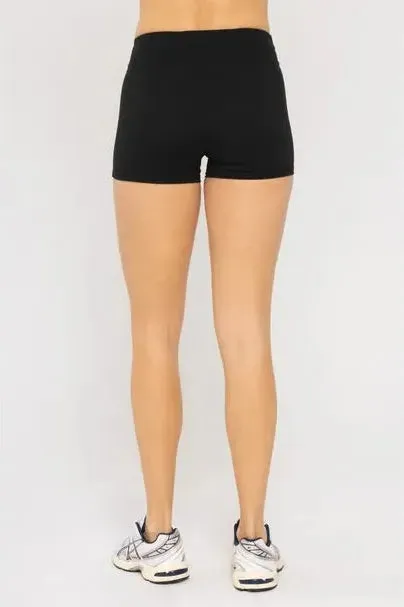 Contour Seam Biker Shorts