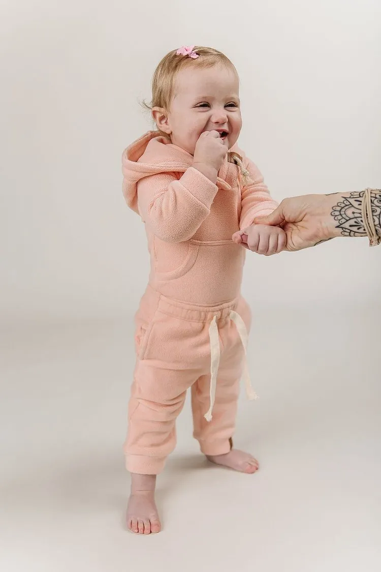 Cozy Cutie Hoodzie Set - Pink