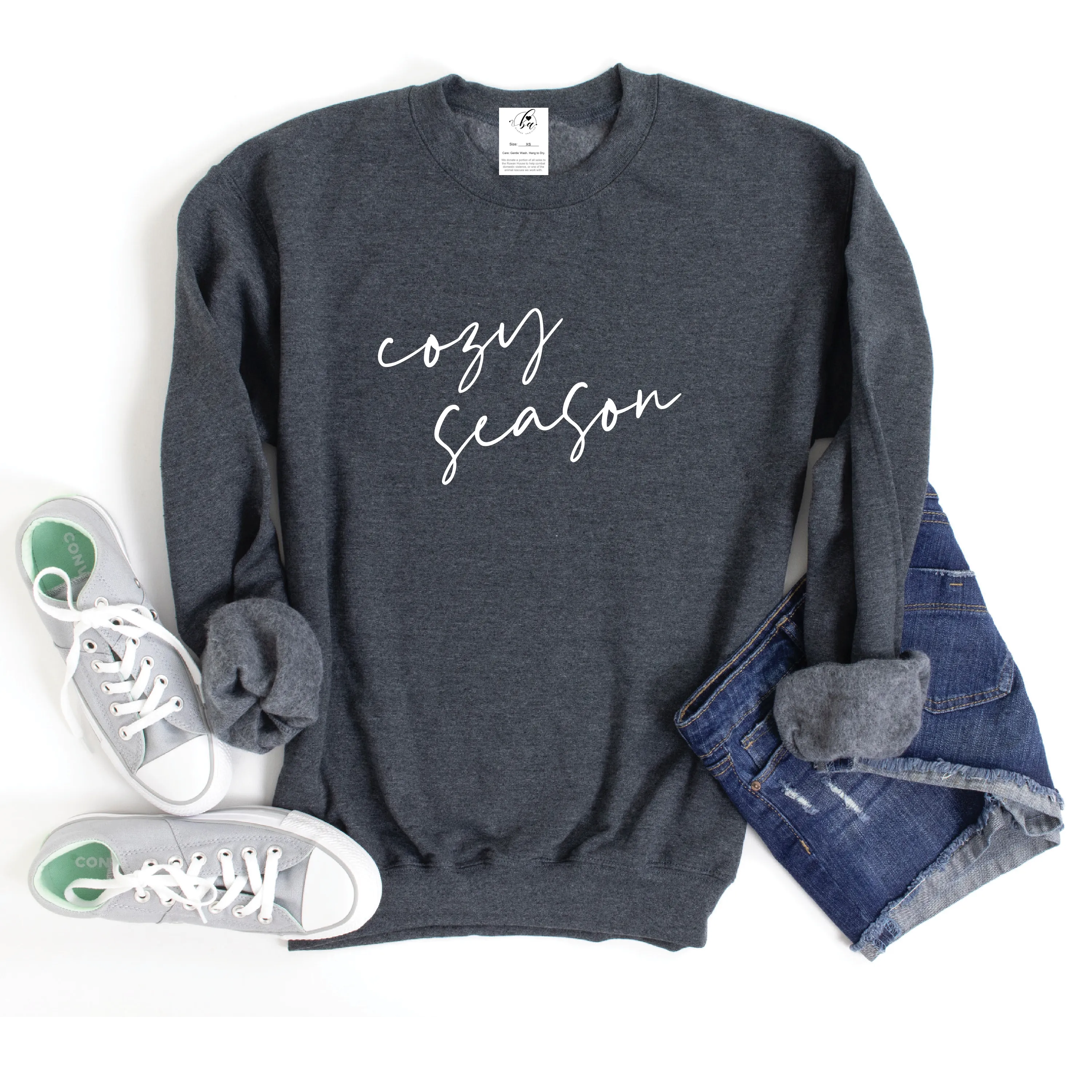 Cozy Season Cozy Crew Neck Sweater