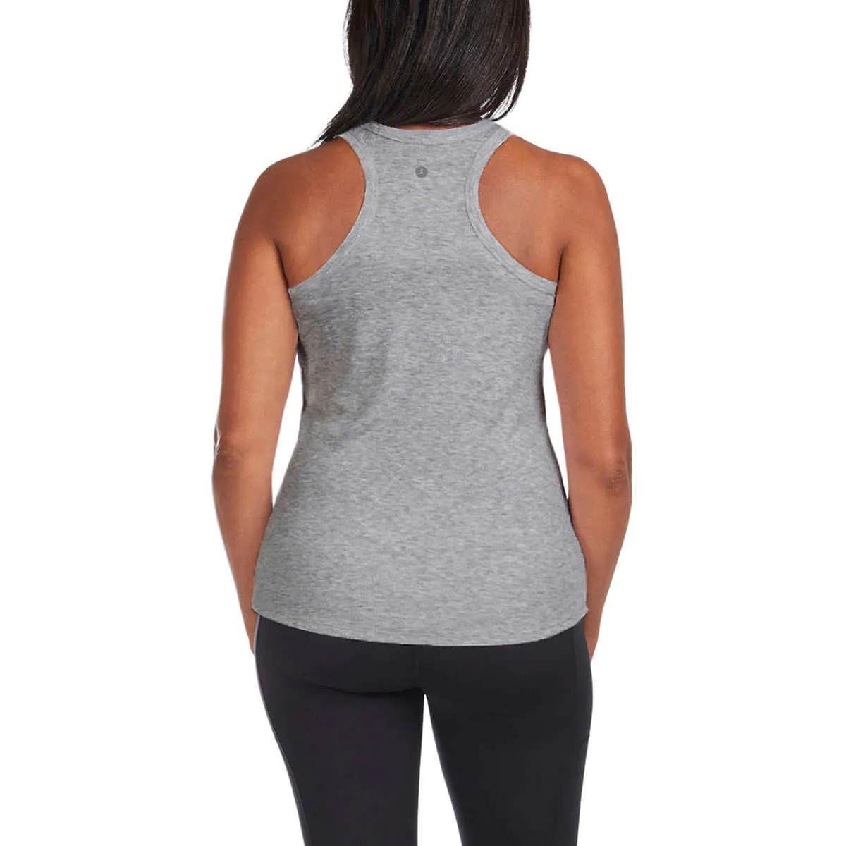 Danskin Women's 3-pack Soft Ribbed Active Top Racerback Tank