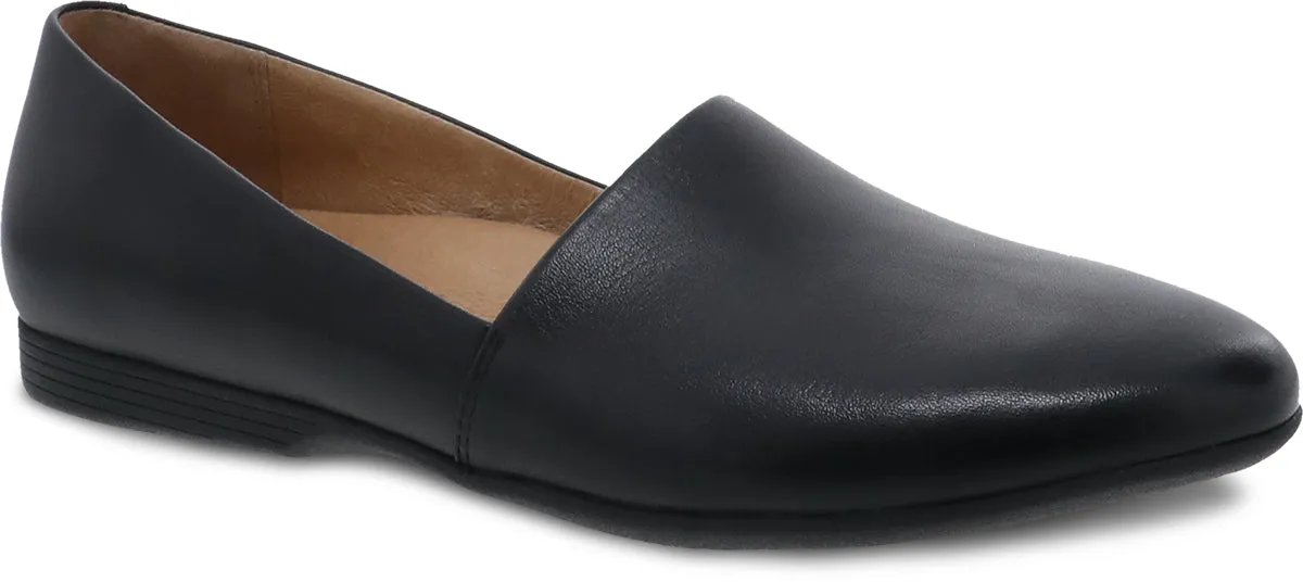 DANSKO LARISA MILLED NAPPA - BLACK - 2036020200