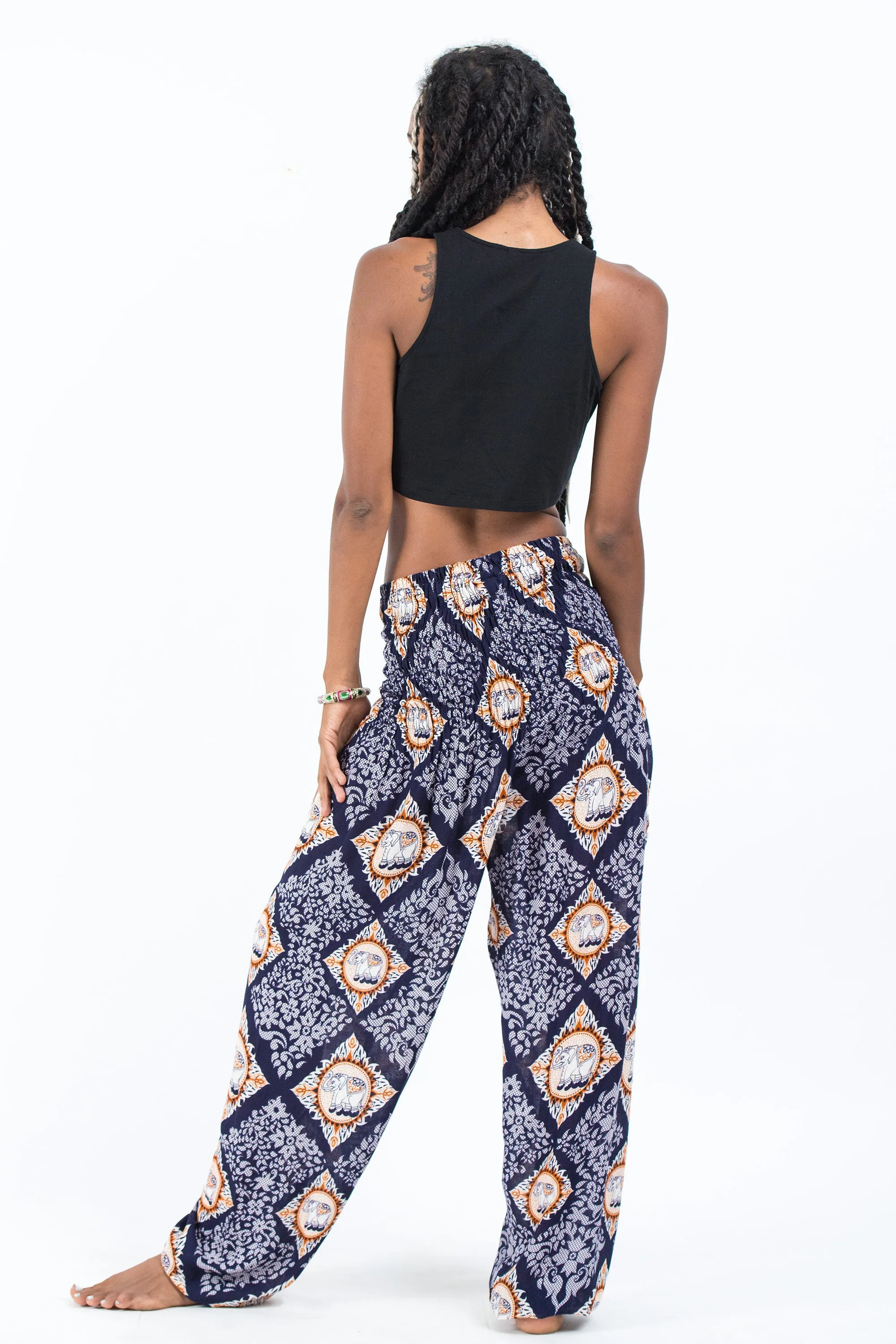 Diamond Elephant Women's Elephant Pants in Purple