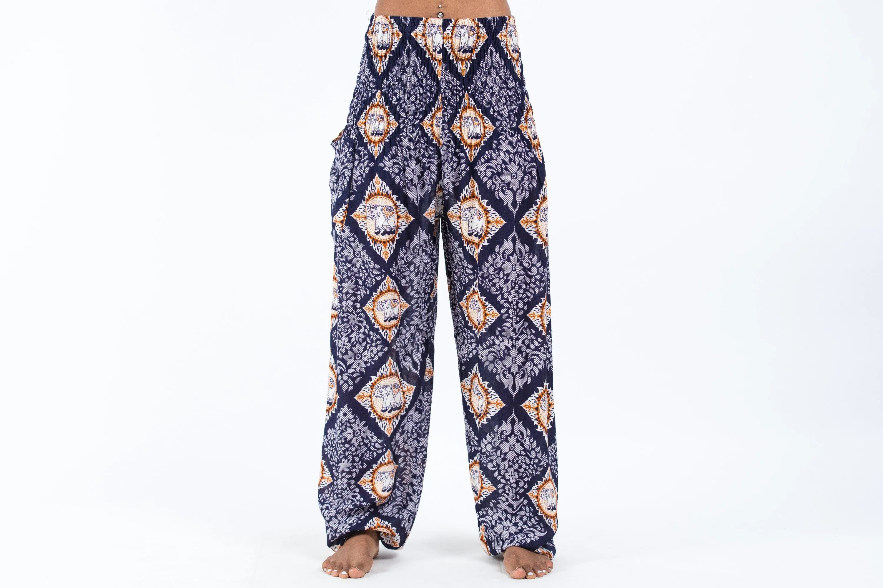 Diamond Elephant Women's Elephant Pants in Purple