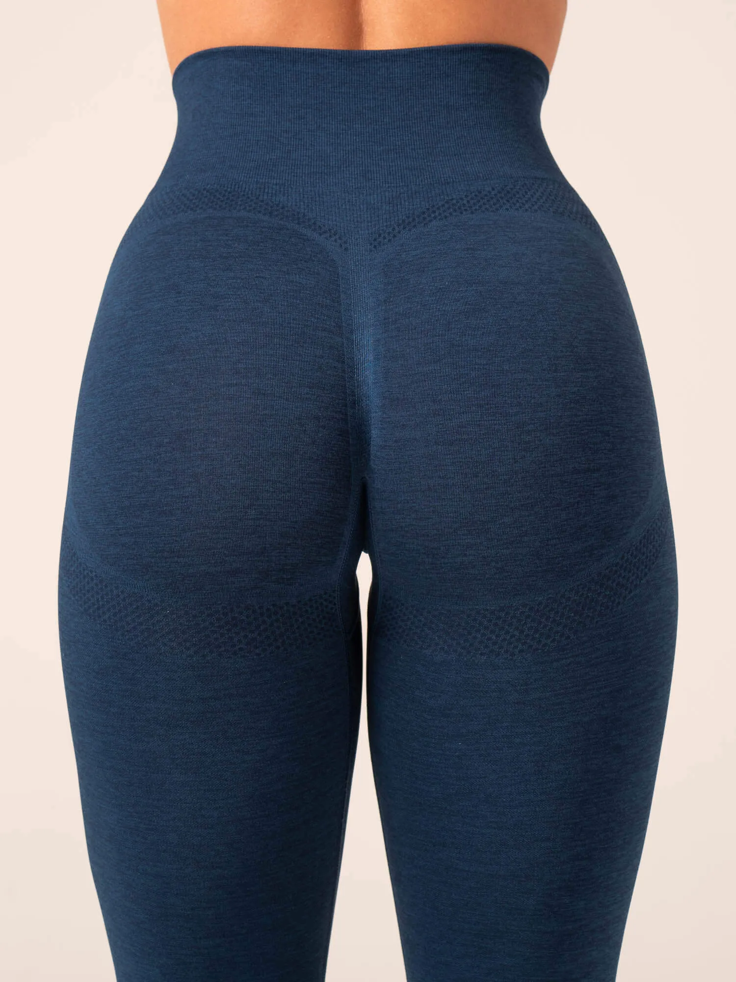 Evolve Seamless Leggings - Navy Marl