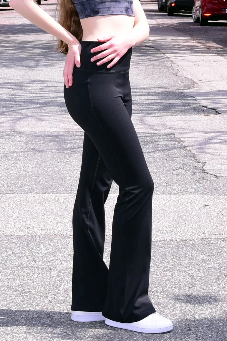 FLARED FEATHERWEIGHT PANTS