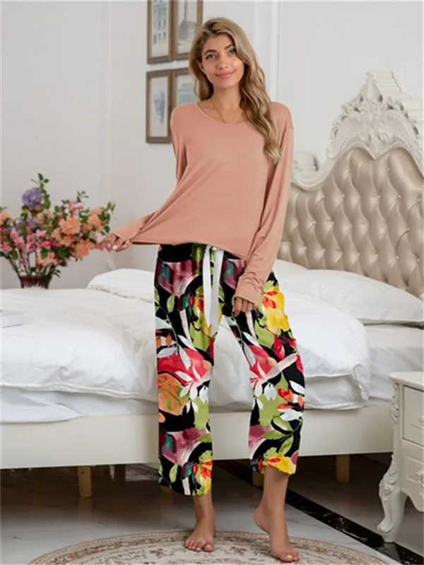 Floral Print Modal Cotton Lounge Set