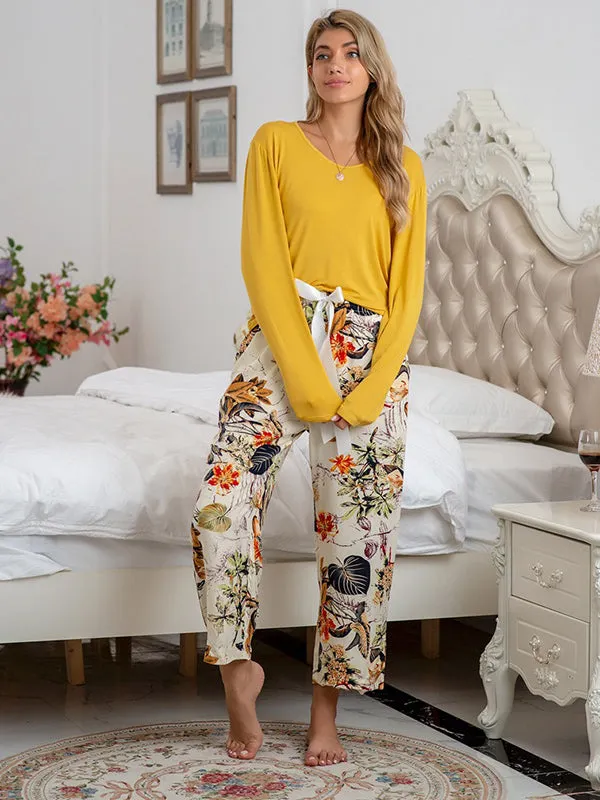 Floral Print Modal Cotton Lounge Set