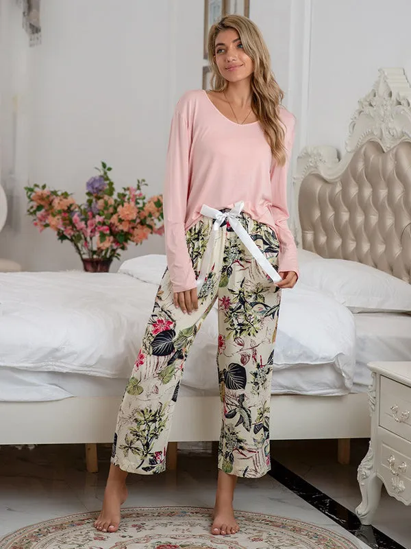 Floral Print Modal Cotton Lounge Set