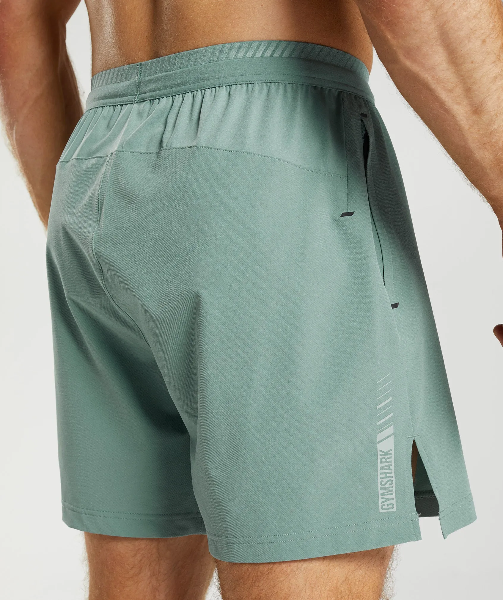 Gymshark Apex 7" Hybrid Shorts - Ink Teal